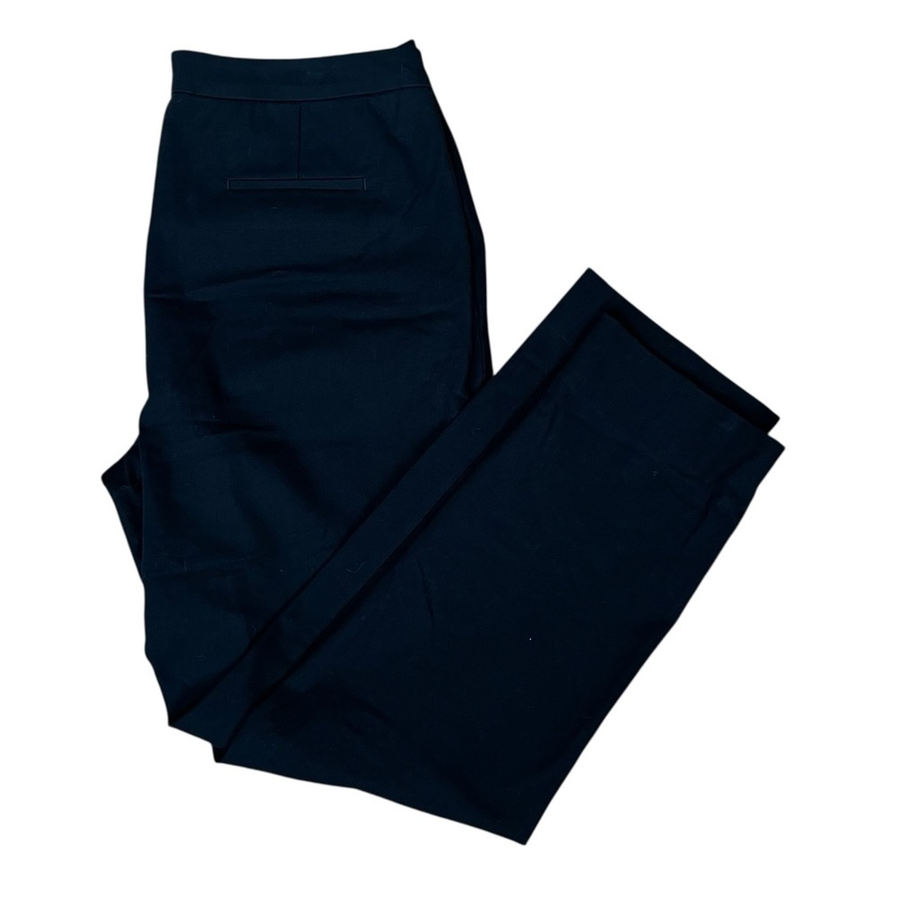 Brooks Brothers Red Fleece Women’s 14 Black Dress Pants Flat Front Side Zip